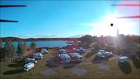 Drone momentje (tegen de zon in)