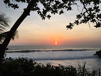 Zonsondergang bij Tanah Lot