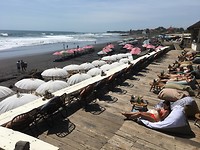 Uitzicht vanaf Beach club la Brisa