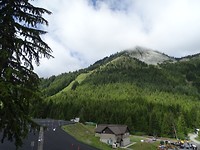 Zicht vanuit onze hotelkamer