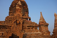 De buddha op de geheime pagode