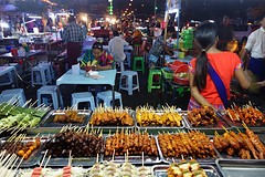 Street market in Yangon