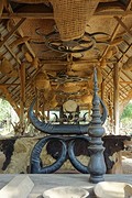 Devils chair in 'hell' (Baan Dum)