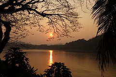 Sunset @Mekong river