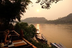 Sunset @Mekong river