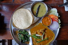 Dal Bhat (Nepali Pizza)