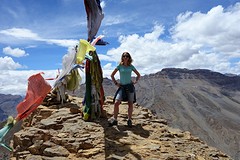 Naar 4500 meter geklommen