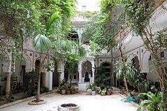 Binnenplaats van ons Haveli hotel in Pushkar