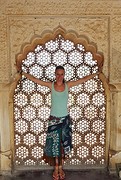 Poseren in het Amberfort