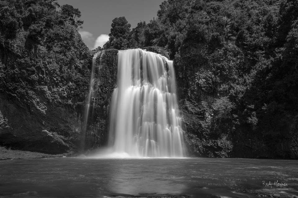 waterval Hunua (professionele foto van Rudy)