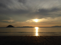 Zonsondergang Pak Meng Beach
