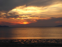 Zonsondergang Pak Meng Beach