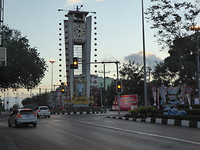 De uurwerktoren “Clocktower”