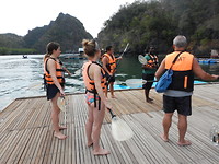 Briefing ,hoe bedien ik peddels