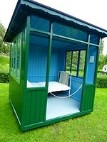ziekenhuis tuinkamer voor tbc patiënt