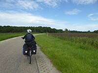 langs het saaiste stuk
