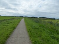 open landschap,onderweg naar Stavoren