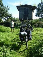 vogelkijkhut, zicht op het prachtige Nationaal park de Weerribben
