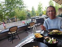 eindelijk eten in het centrum
