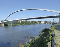 De hoge brug in Maastricht