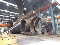 Enorme fabriek
