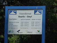 Veerdienst  Infobord