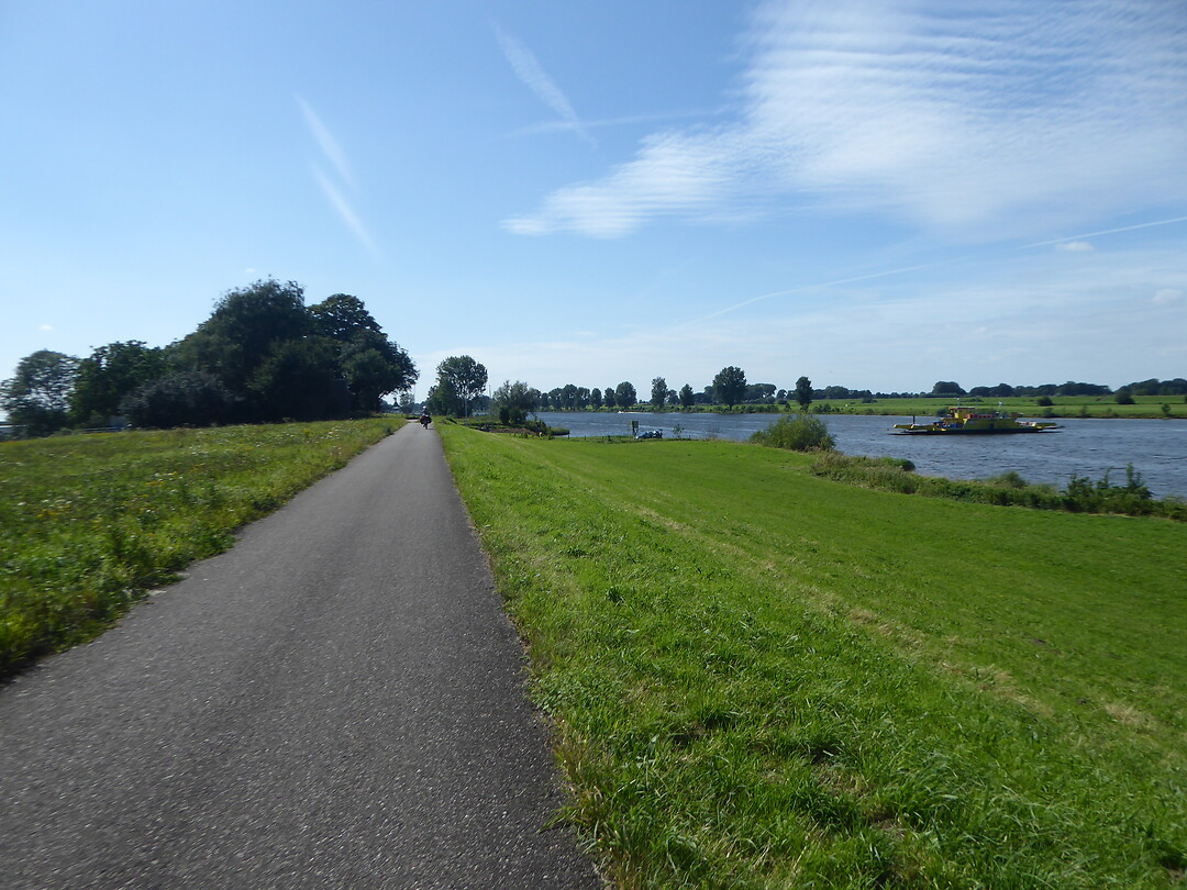 Veerboot in zicht
