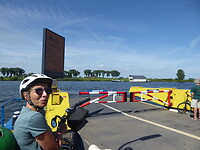 Op het veer