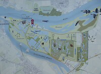 Plan van het infobord