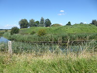 Fort Bakkerskil goed gecamoufleerd