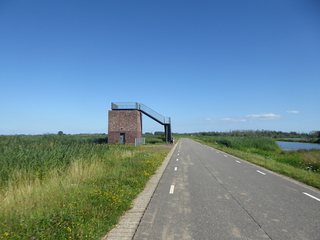 De uitkijktoren “de Zalm”