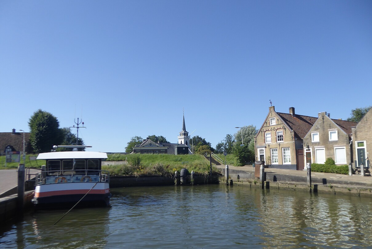 Het veer is in rustpauze