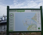 Infobord fietsroutenetwerk