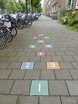 Hinkelen maar zonder die foeilelijke krijtstrepen