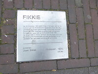 Infobord “Fikkie” standbeeld
