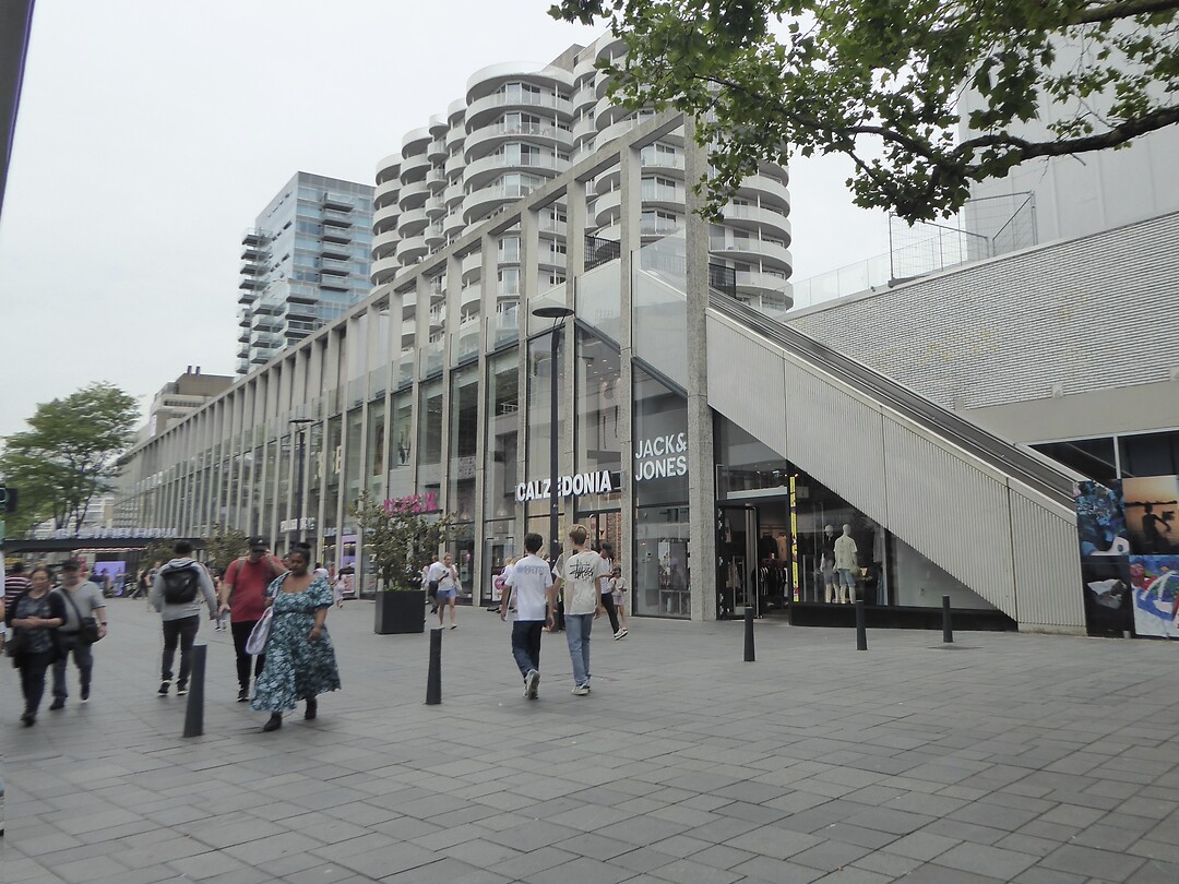 Skyline,winkelcentrum