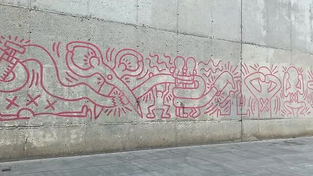 Verhaal van Keith Haring over AIDS