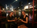 Cocktails bij Clarke Quay