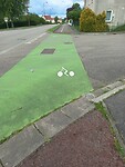 Fietspad in Gironcourt