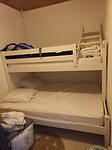 Stapelbed in het appartement