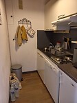 De keuken van het appartement