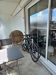 Mooie parkeerplaats voor de fietsen