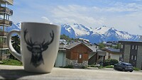 20240607 Koffie op balkon in de zon