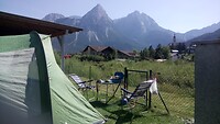 Wat een camping spot!