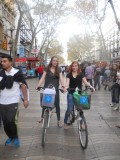 Fietsen in Barcelona