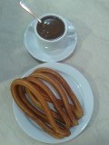 Churros con Chocolate