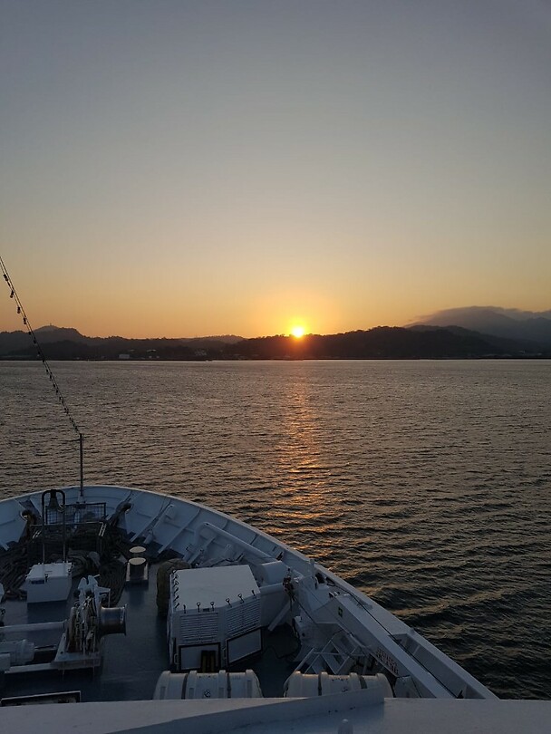 Sunrise aankomst