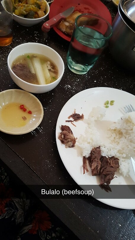 Lunch Bulalo