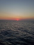 Sailing sunset