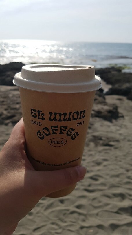 coffee at the beach